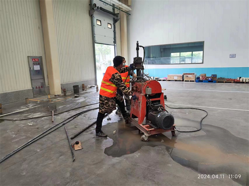 垣曲厂房地面下沉塌陷注浆加固施工